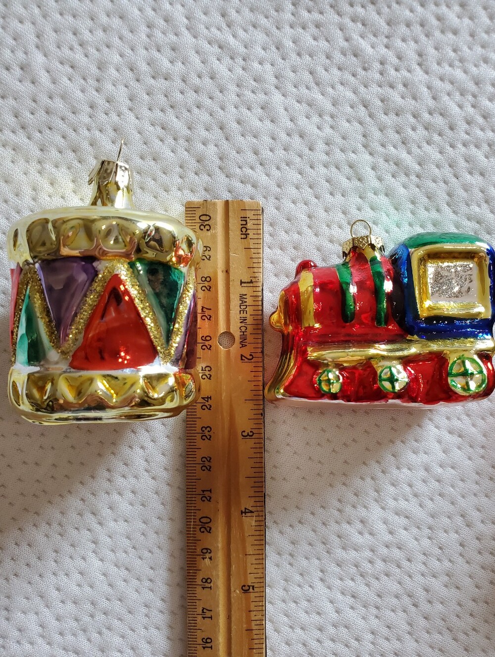 Vintage Thomas Pacconi Classics Blown Glass Christmas Ornaments Lot 2003 - Picture 11 of 13